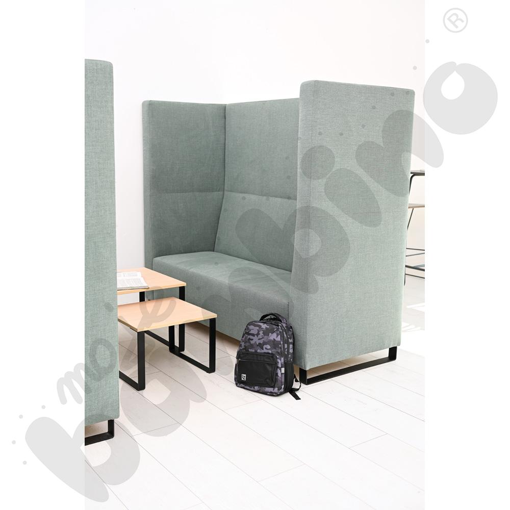 Sofa Universum 3-os. wys. 163 cm, 2 boki wysokie, tkanina KG01
