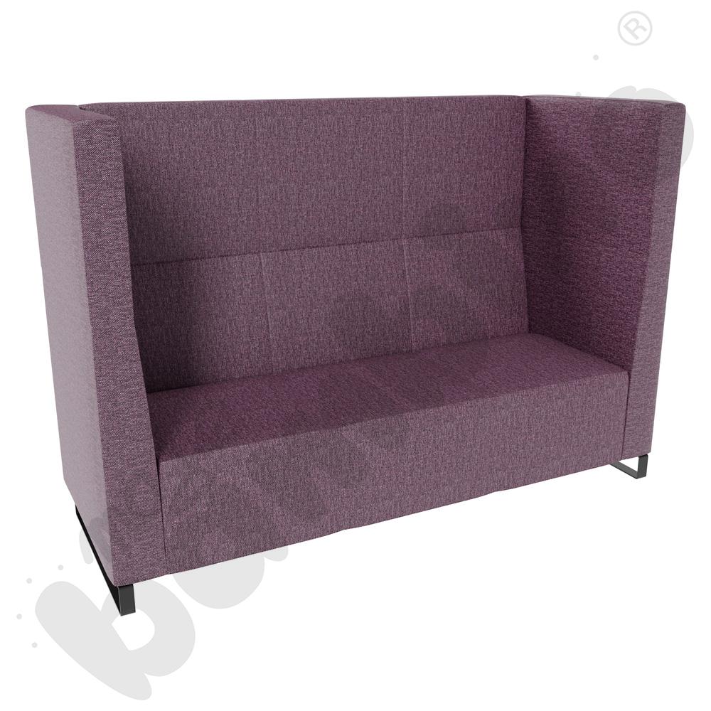 Sofa Universum 3-os. wys. 133 cm, 2 boki średnie, tkanina RO13