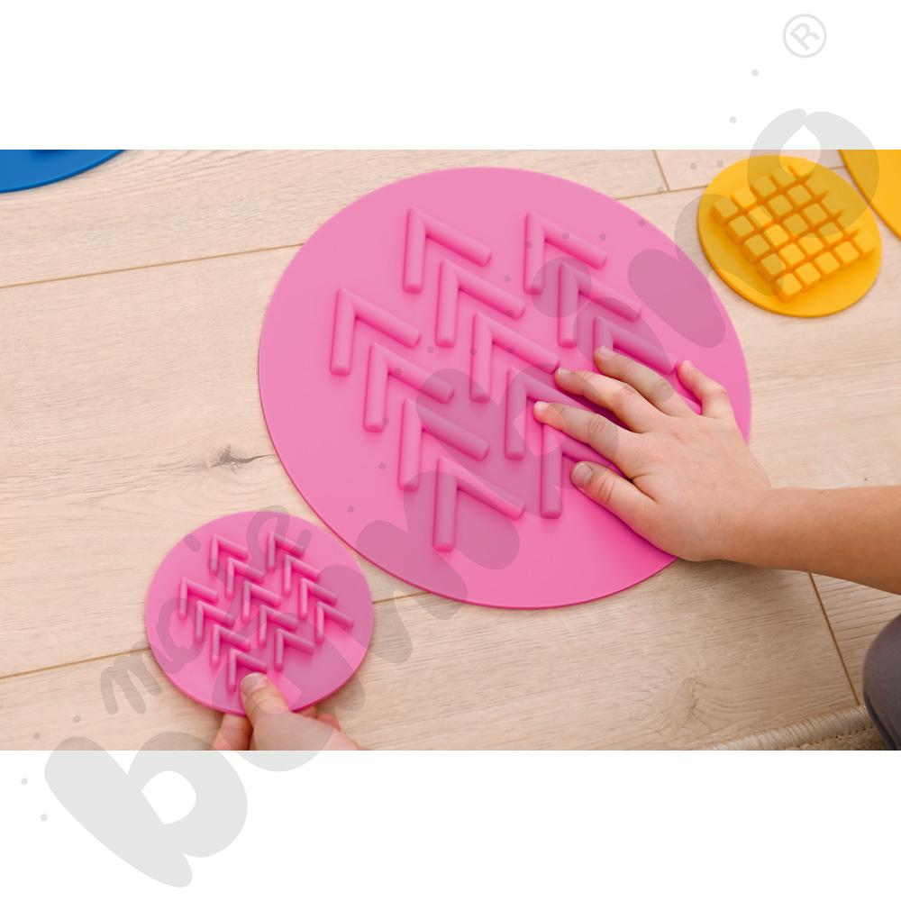 Sensoryczne krążki podłogowe, 12 szt.