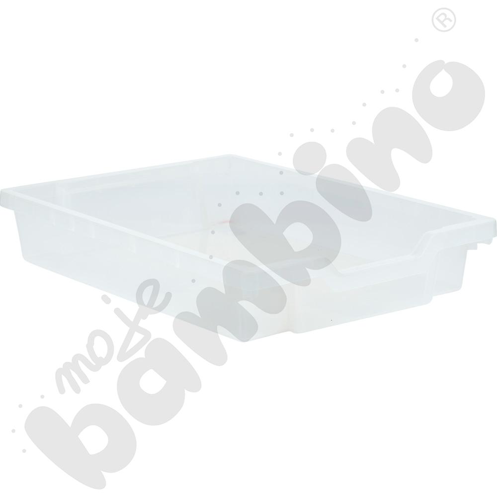 Pojemnik płytki - transparentny