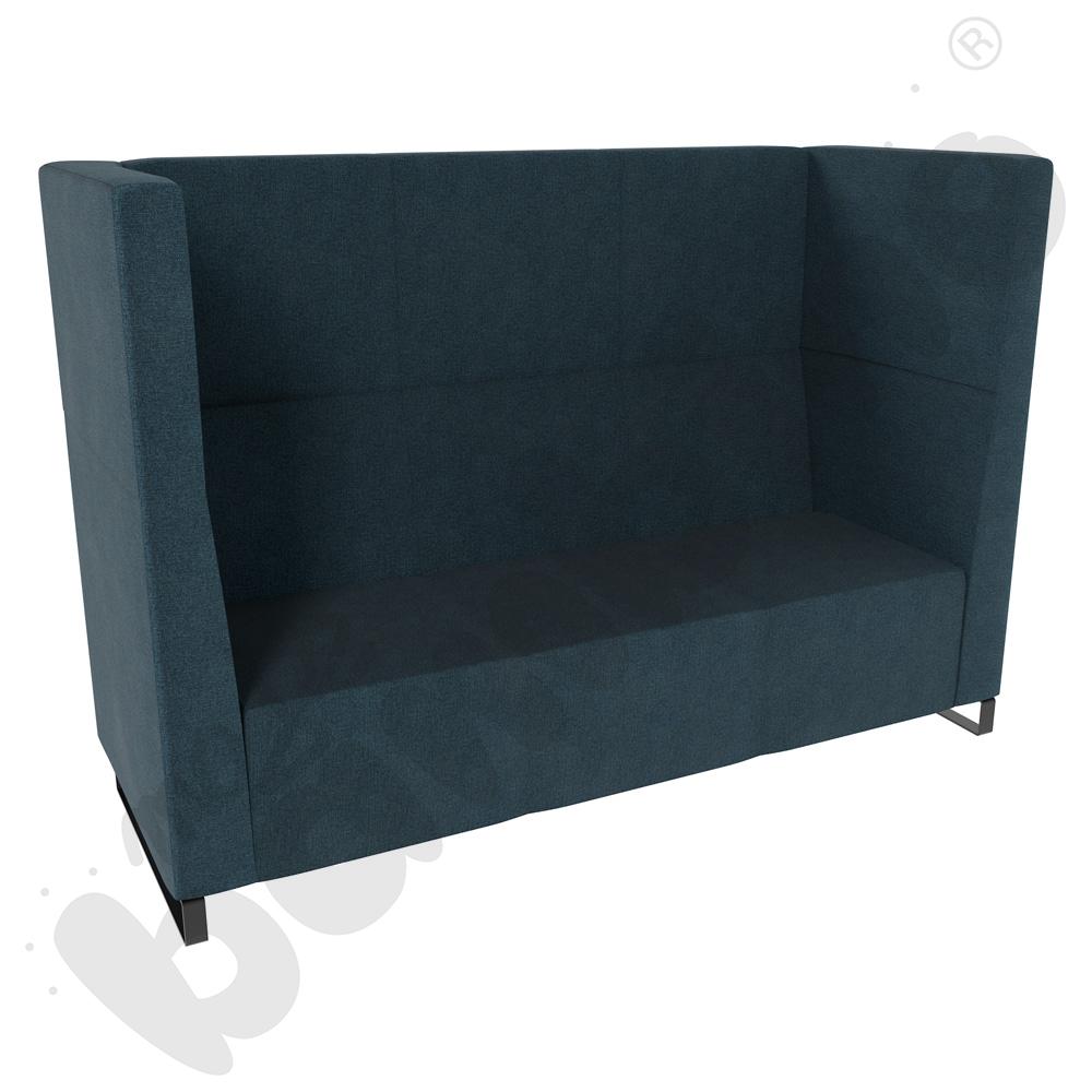 Sofa Universum 3-os. wys. 133 cm, 2 boki średnie, tkanina KG08