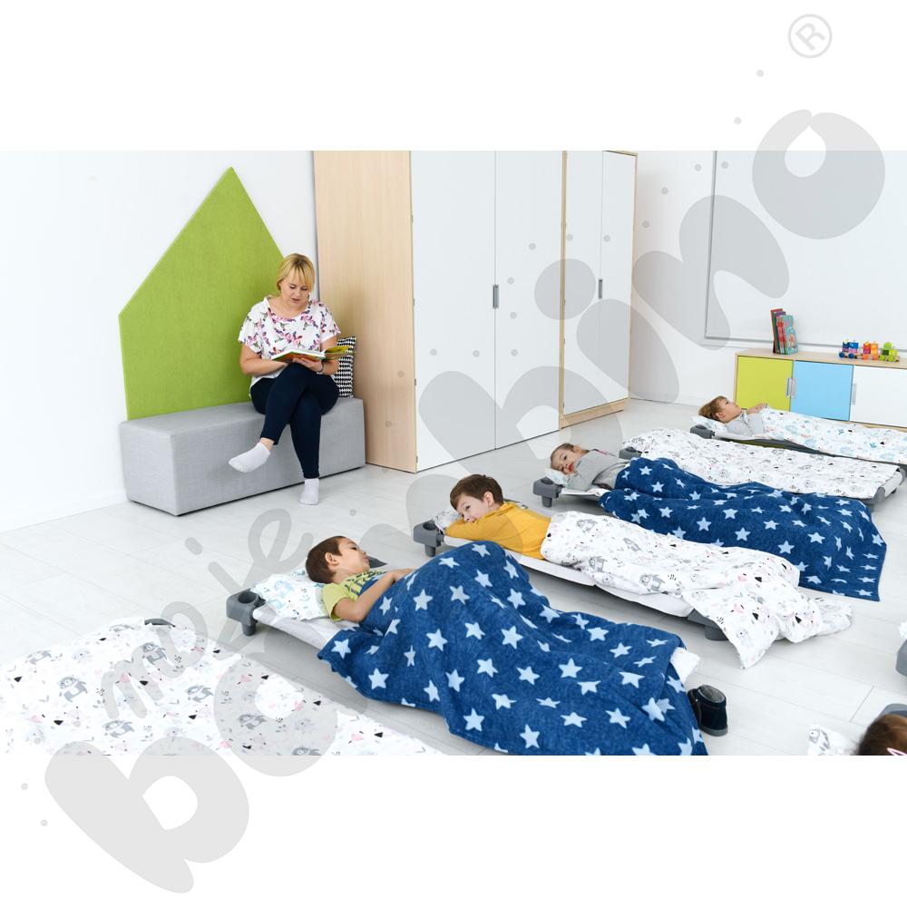 Pufa 3-osobowa Inflamea jasnoszara Pufa 3-osobowa Inflamea jasnoszara