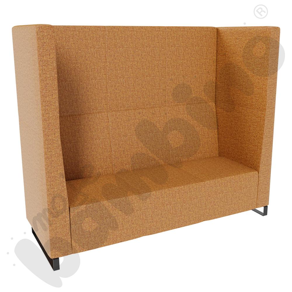 Sofa Universum 3-os. wys. 163 cm, 2 boki wysokie, tkanina RO07