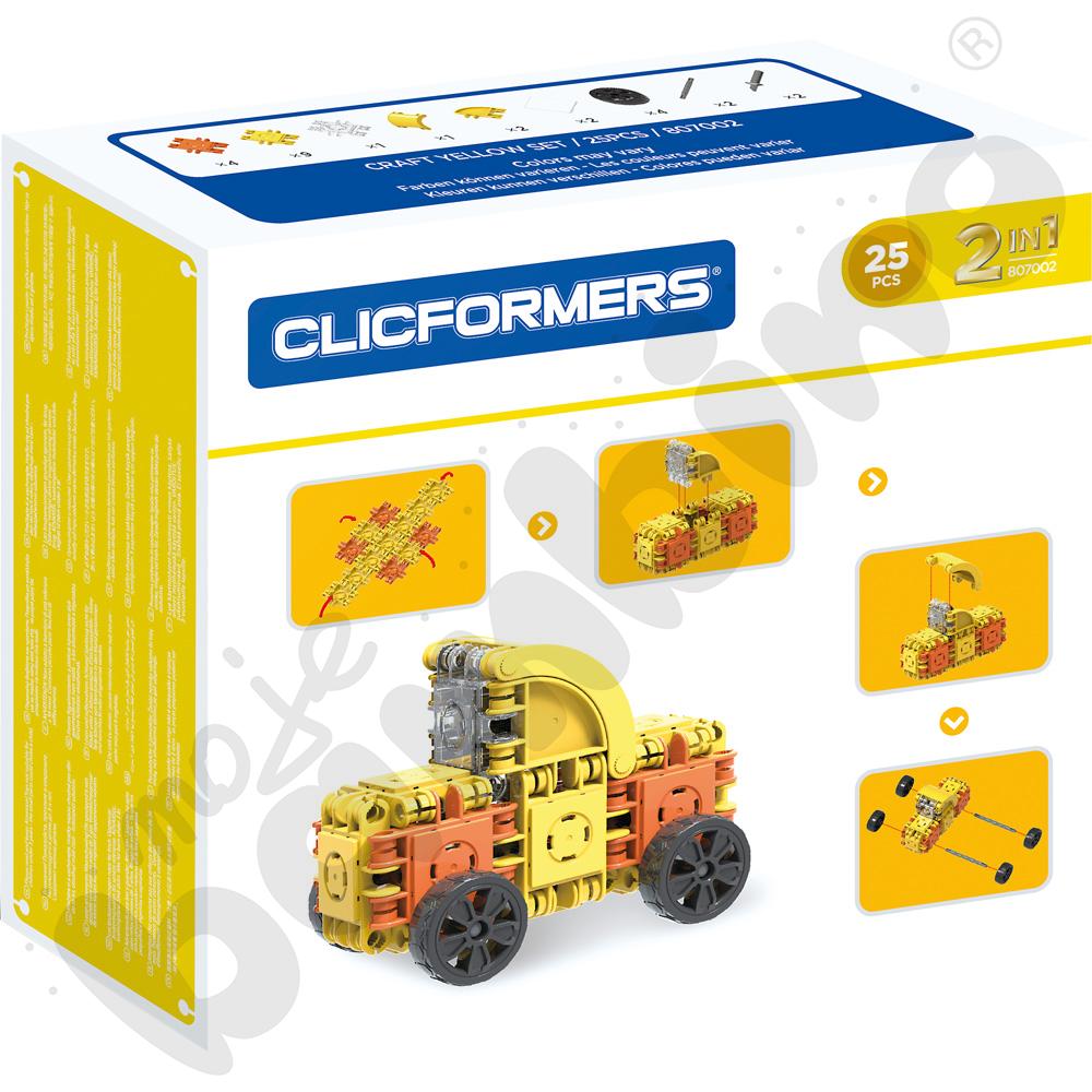 Clocki Clickformers Yellow 2 w 1