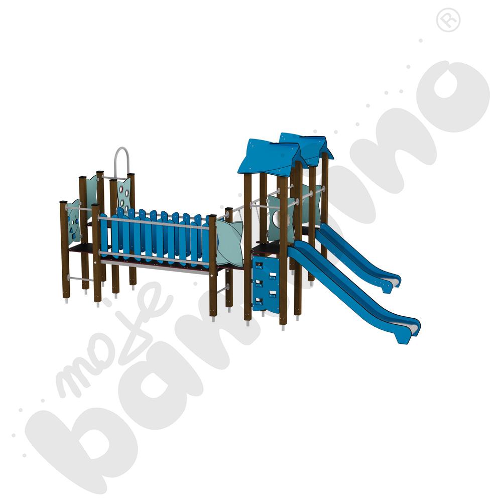 Zestaw Urbi 8, słupy drewniane B