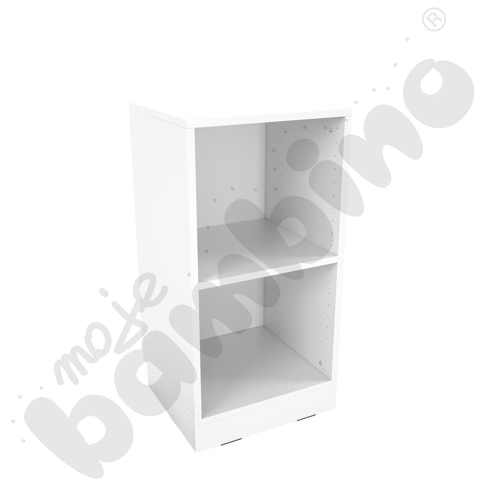 Słupek Grande M z półką - biały