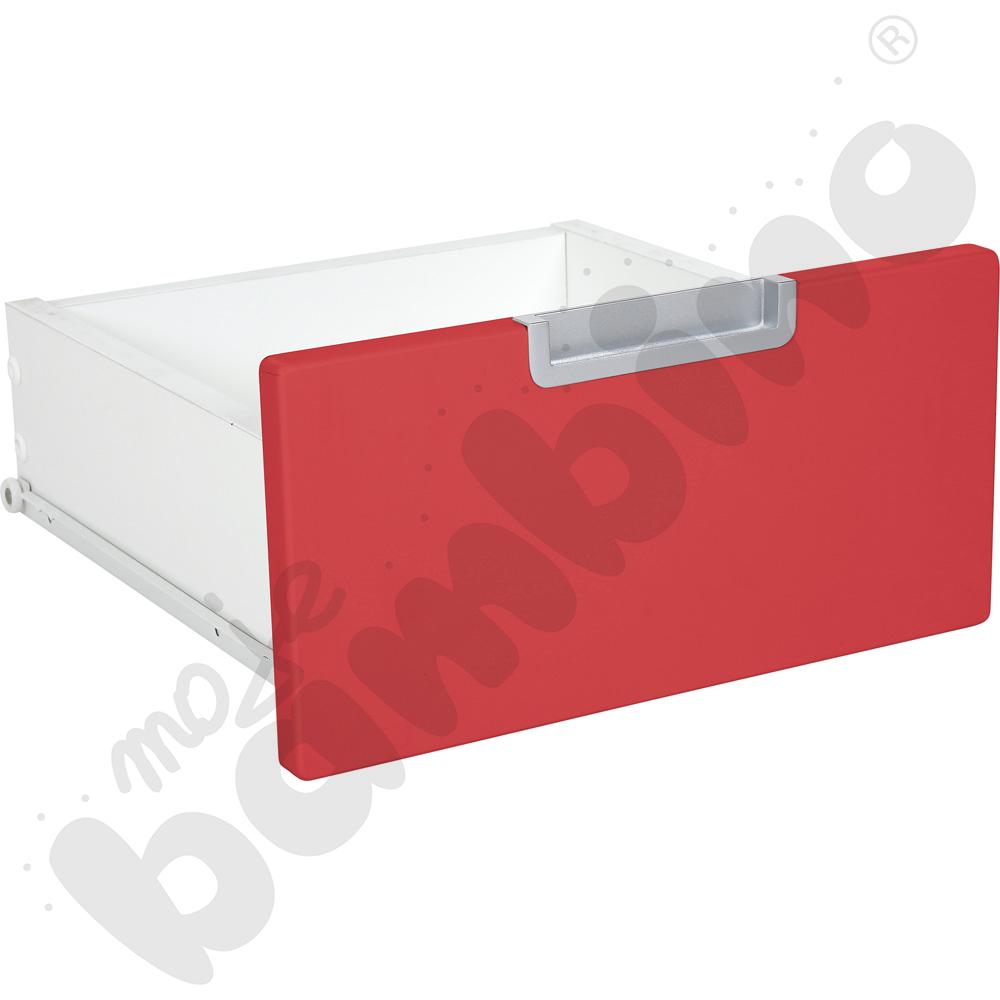 Quadro - szuflada wąska środkowa - czerwona