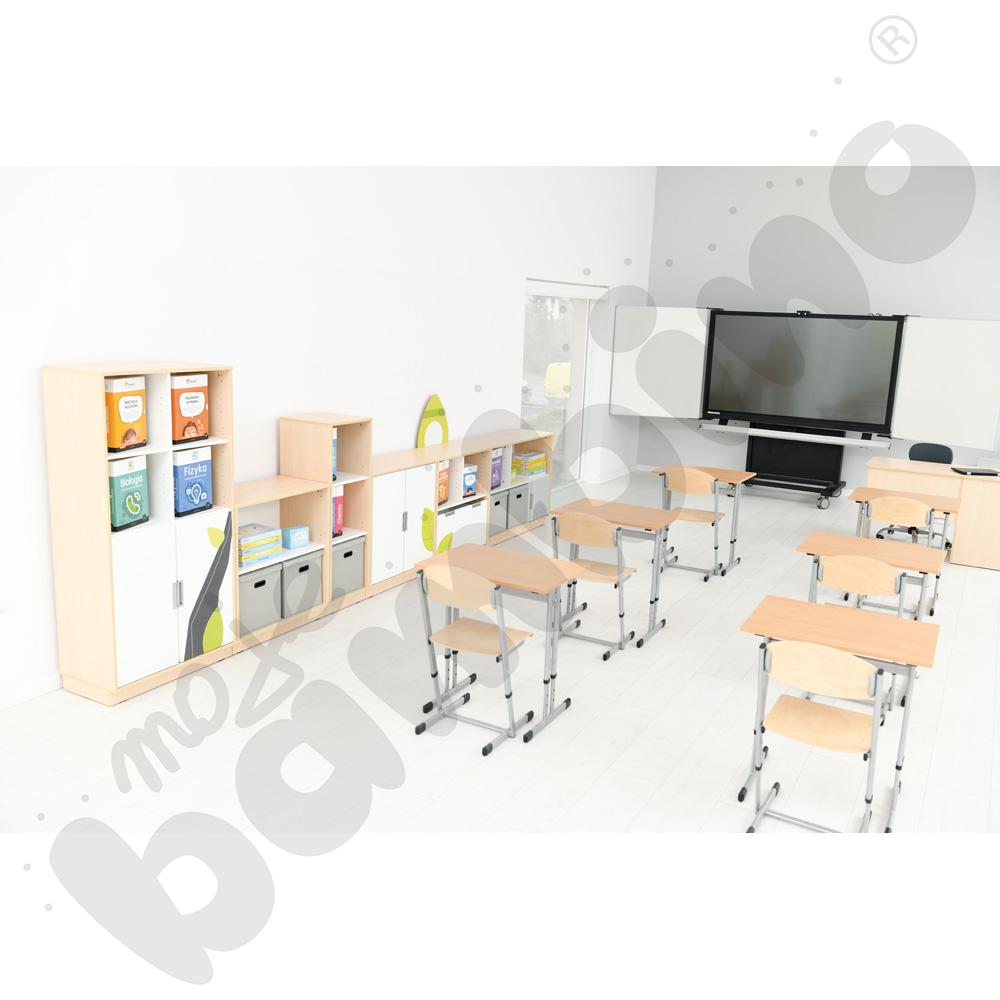 Krzesło T 3 w 1 z regulowaną wysokością rozm. 4-6 aluminium Krzesło T 3 w 1 z regulowaną wysokością rozm. 4-6 aluminium