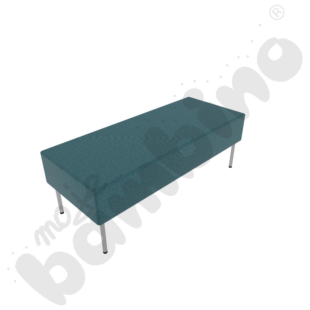 Pufa Versa 120x50 cm z filcowymi stopkami, stelaż jasnoszary, tkanina RO22 Pufa Versa 120x50 cm z filcowymi stopkami, stelaż jasnoszary, tkanina RO22