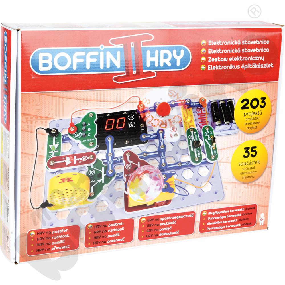 Zestaw elektroniczny Boffin II Gry