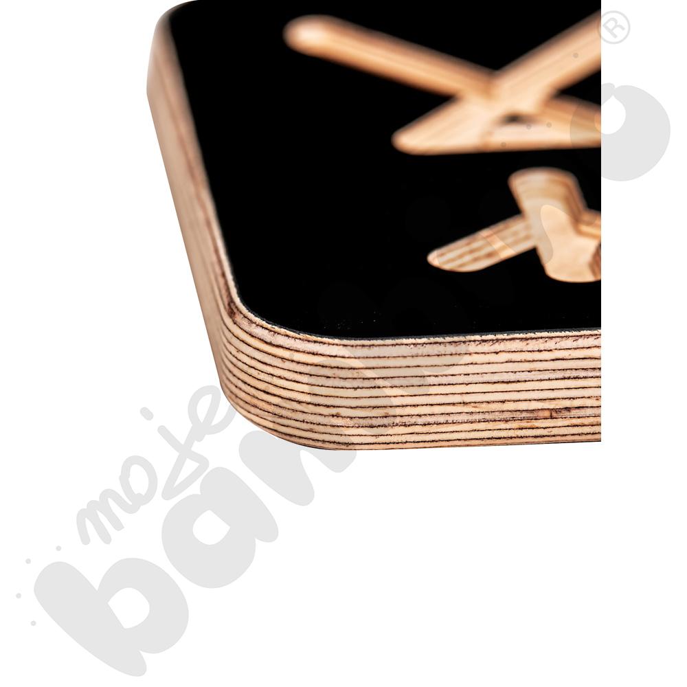 Tablice grafomotoryczne starszaka - czarne - MED