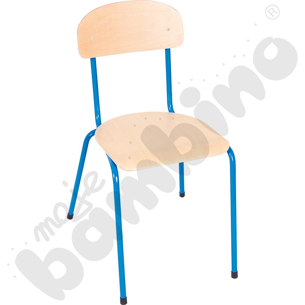Krzesło Bambino rozm. 6 niebieskie