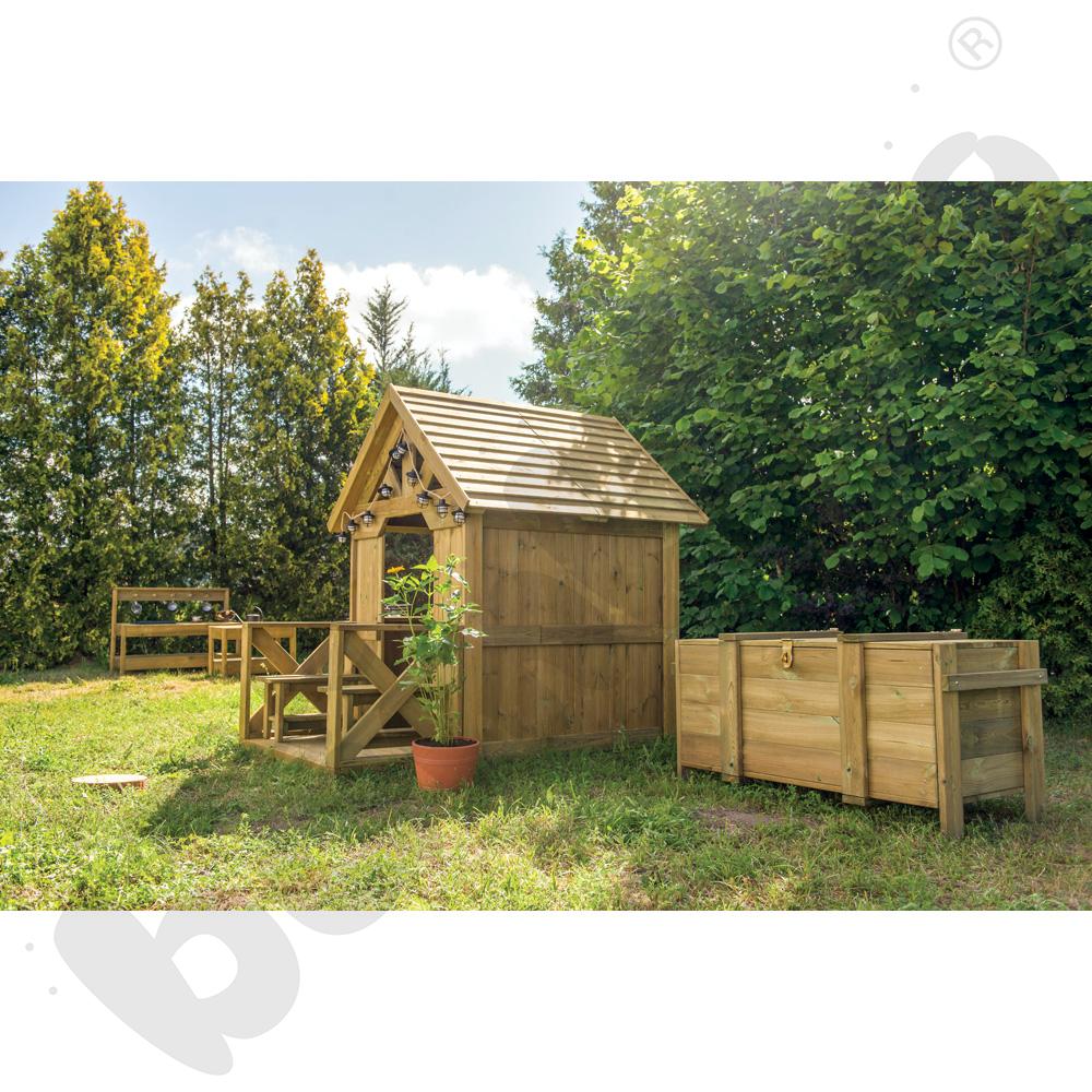 Domek Terra z tarasem, z kotwami Domek Terra z tarasem, z kotwami