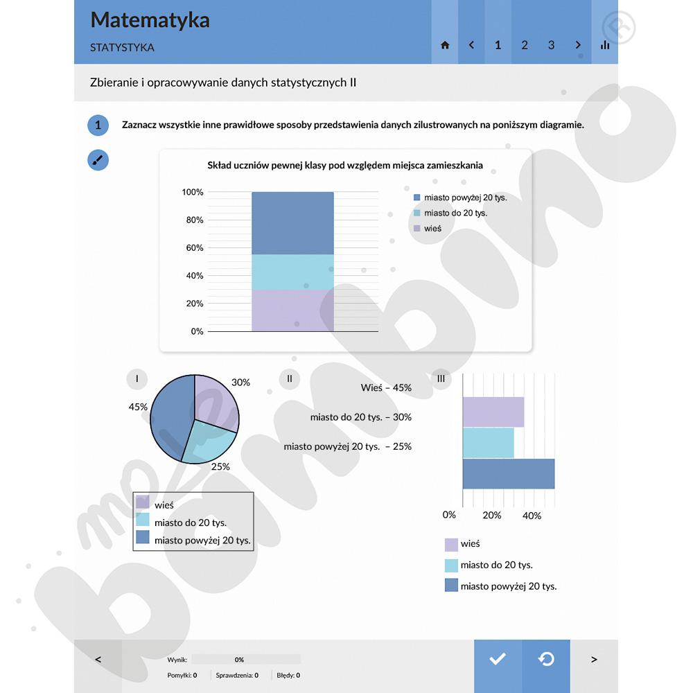 EduPaka - interaktywne zadania i ćwiczenia przedmiotowe - MATEMATYKA kl. 6-8