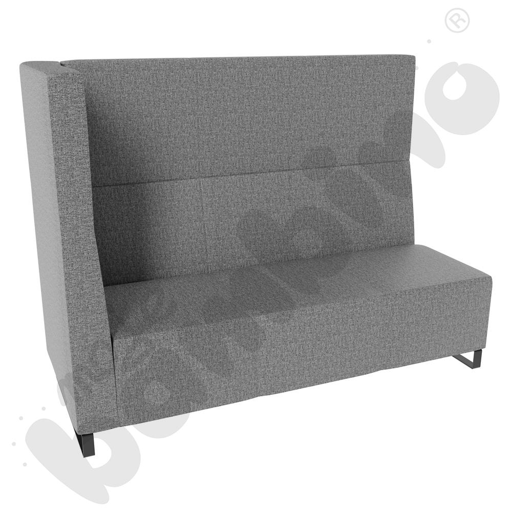 Sofa Universum 3-os. wys. 133 cm, bok średni lewy, tkanina RO39