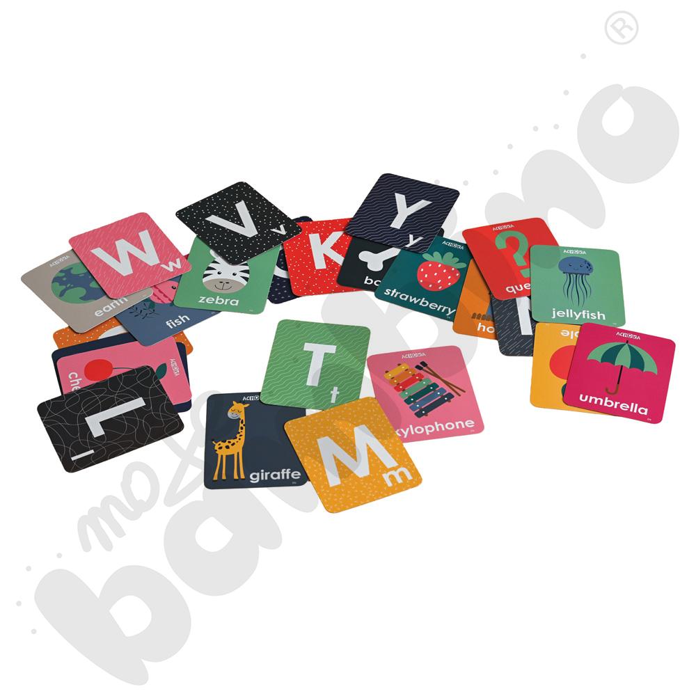 LOGI miniBot - alfabet - w języku angielskim