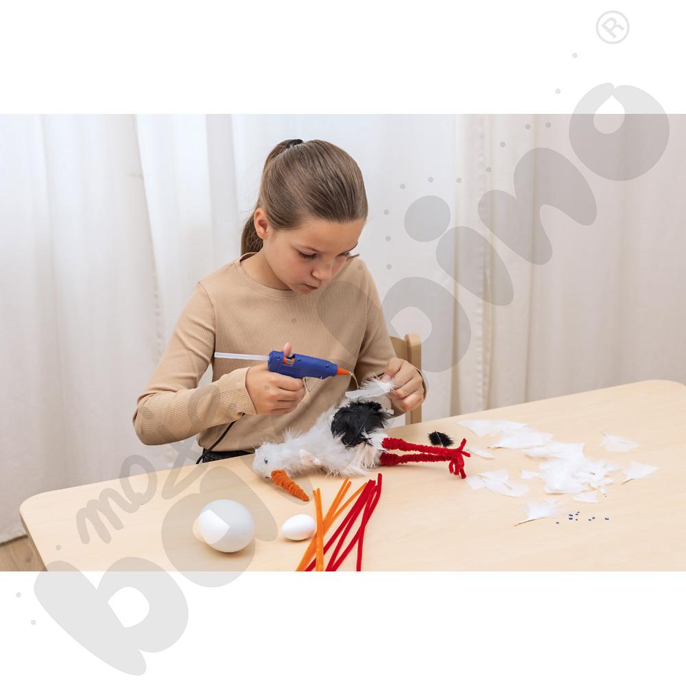 Druciki kreatywne 0,4 x 30, 100 szt. - pomarańczowe