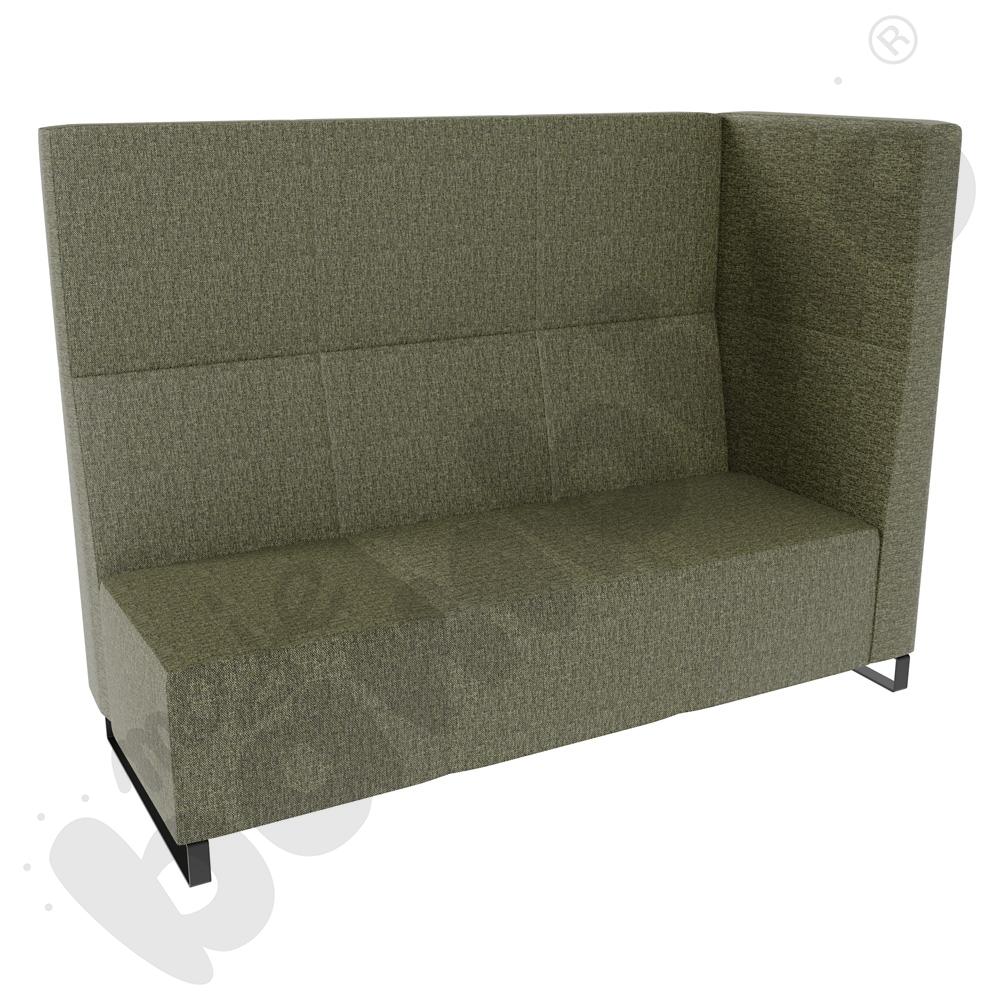 Sofa Universum 3-os. wys. 133 cm, bok średni prawy, tkanina RO27