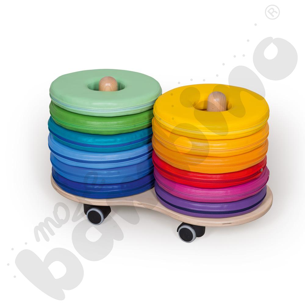 Wózek z poduszkami Donut