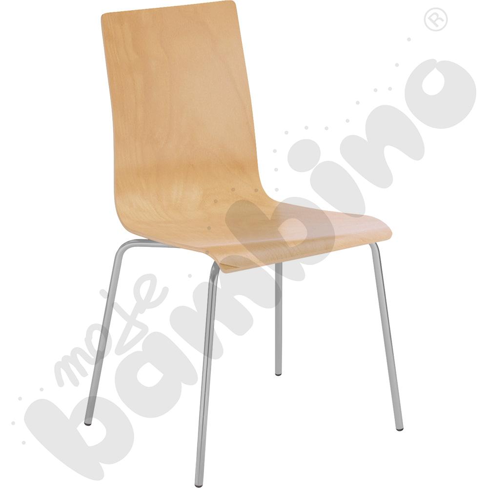 Krzesło Cafe VII aluminium