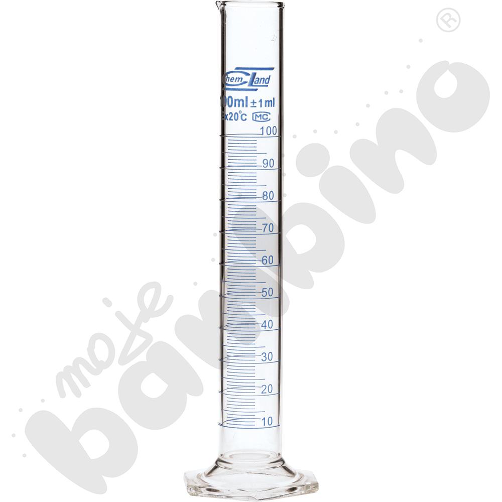 Cylinder miarowy szklany 100 ml