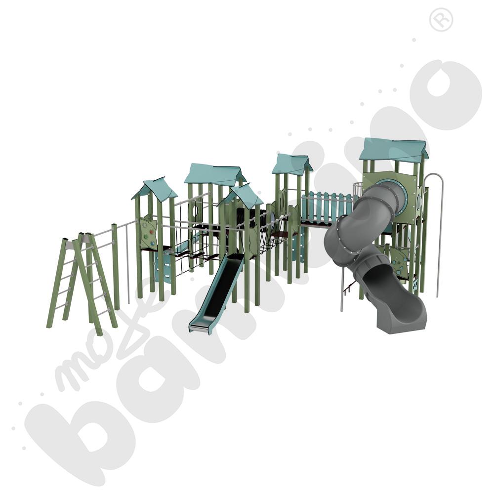 Zestaw Urbi 15, słupy metalowe C