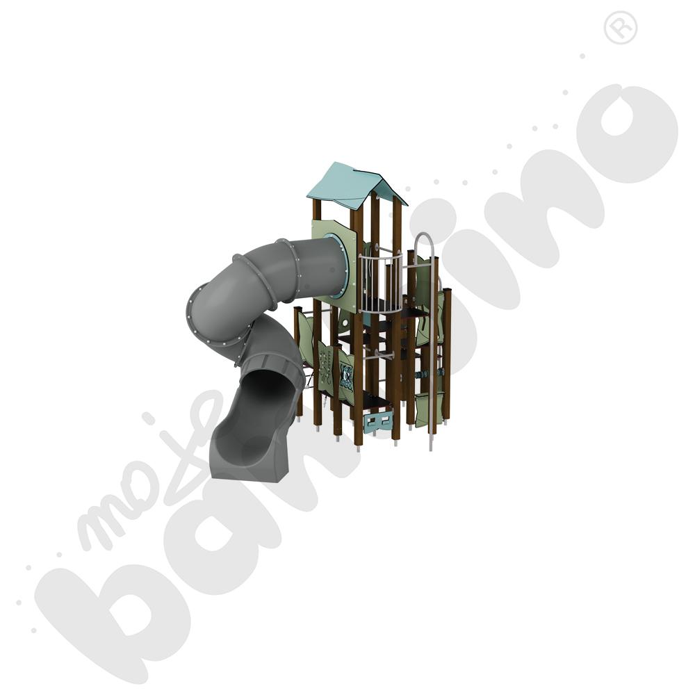 Zestaw Urbi 14, słupy drewniane C