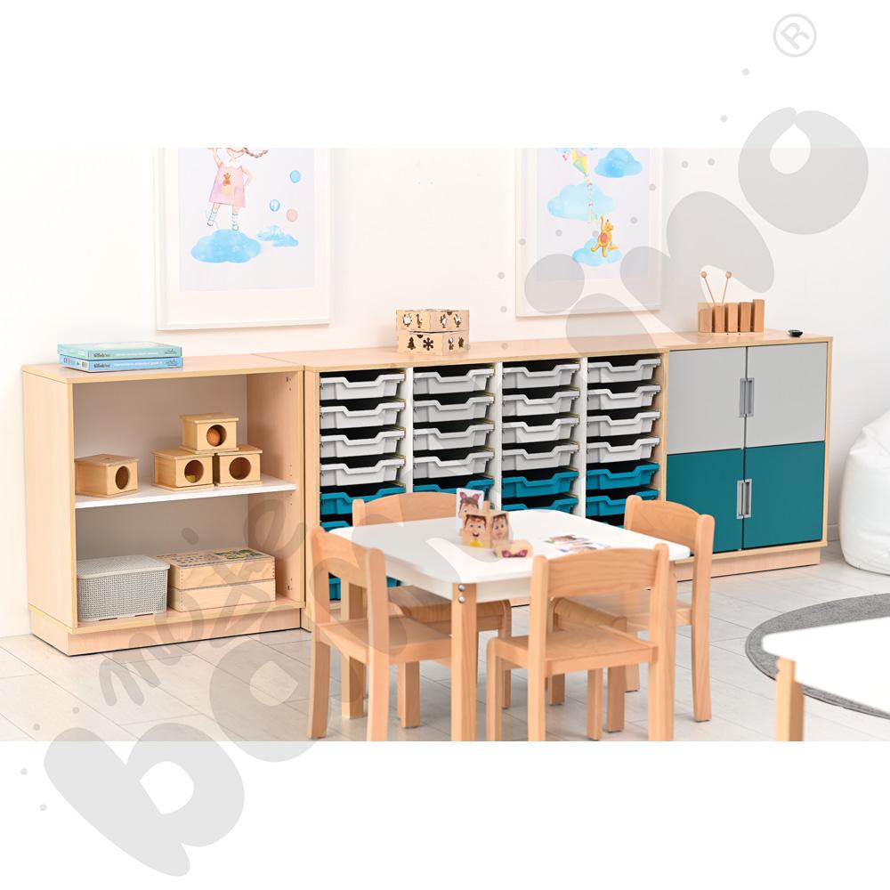Quadro - zestaw 297 - skrzynia klon jasny