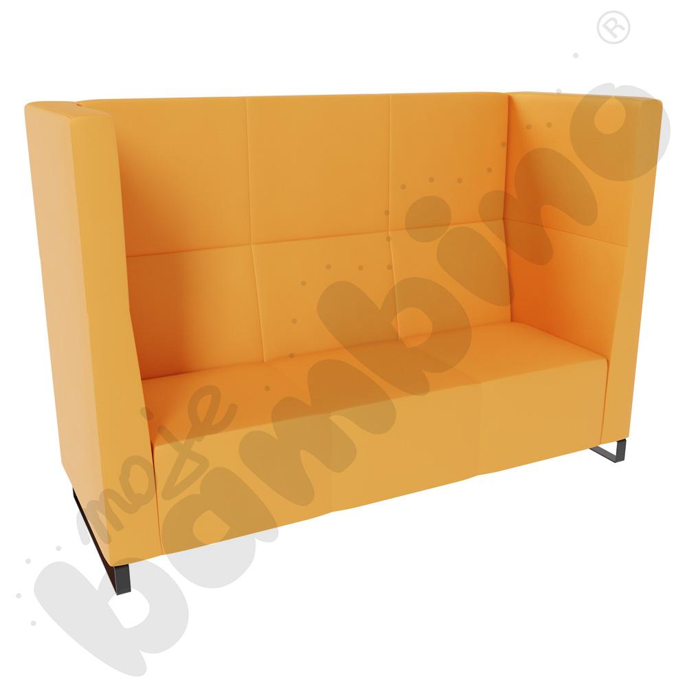 Sofa Universum 3-os. wys. 133 cm, 2 boki średnie, tkanina MT08