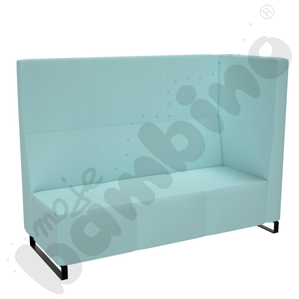 Sofa Universum 3-os. wys. 133 cm, bok średni prawy, tkanina KG09
