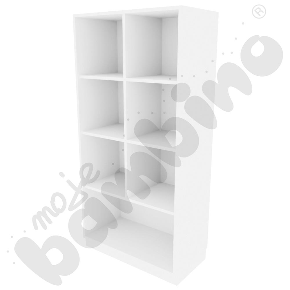 Quadro - szafka XL na 2 szerokie szuflady, biała