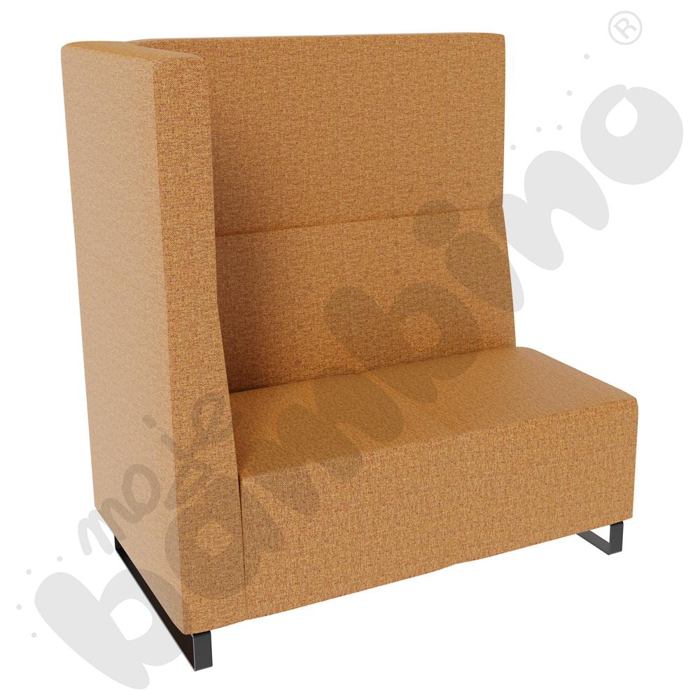 Sofa Universum 2-os. wys. 133 cm, bok średni lewy, tkanina RO07