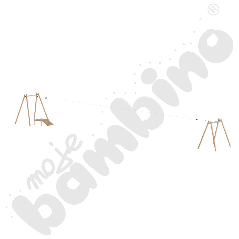 Zjazd linowy Robinio