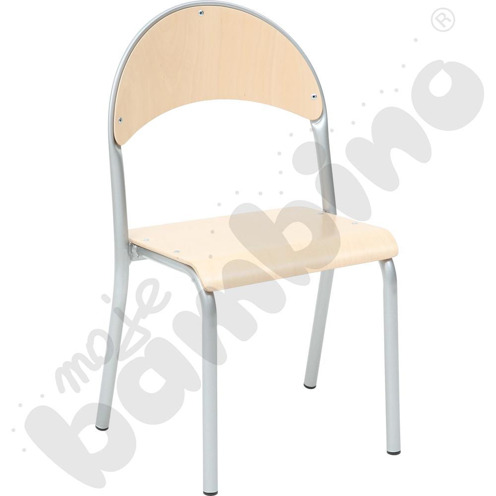 Krzesło P rozm.  3 aluminium