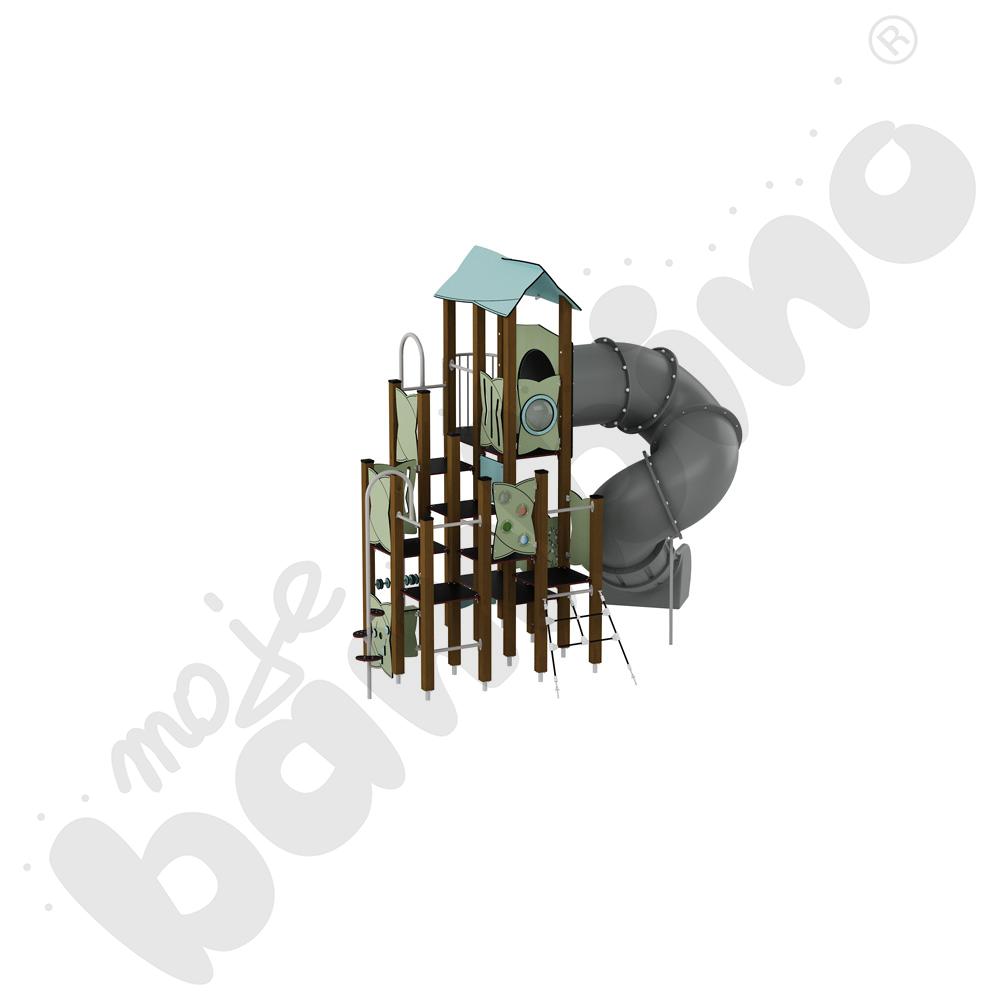 Zestaw Urbi 14, słupy drewniane C