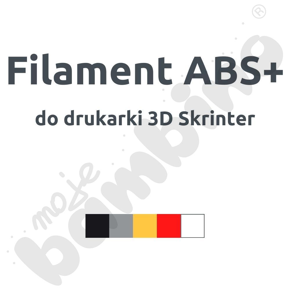 Filament ABS+ do drukarki 3D Skrinter - biały