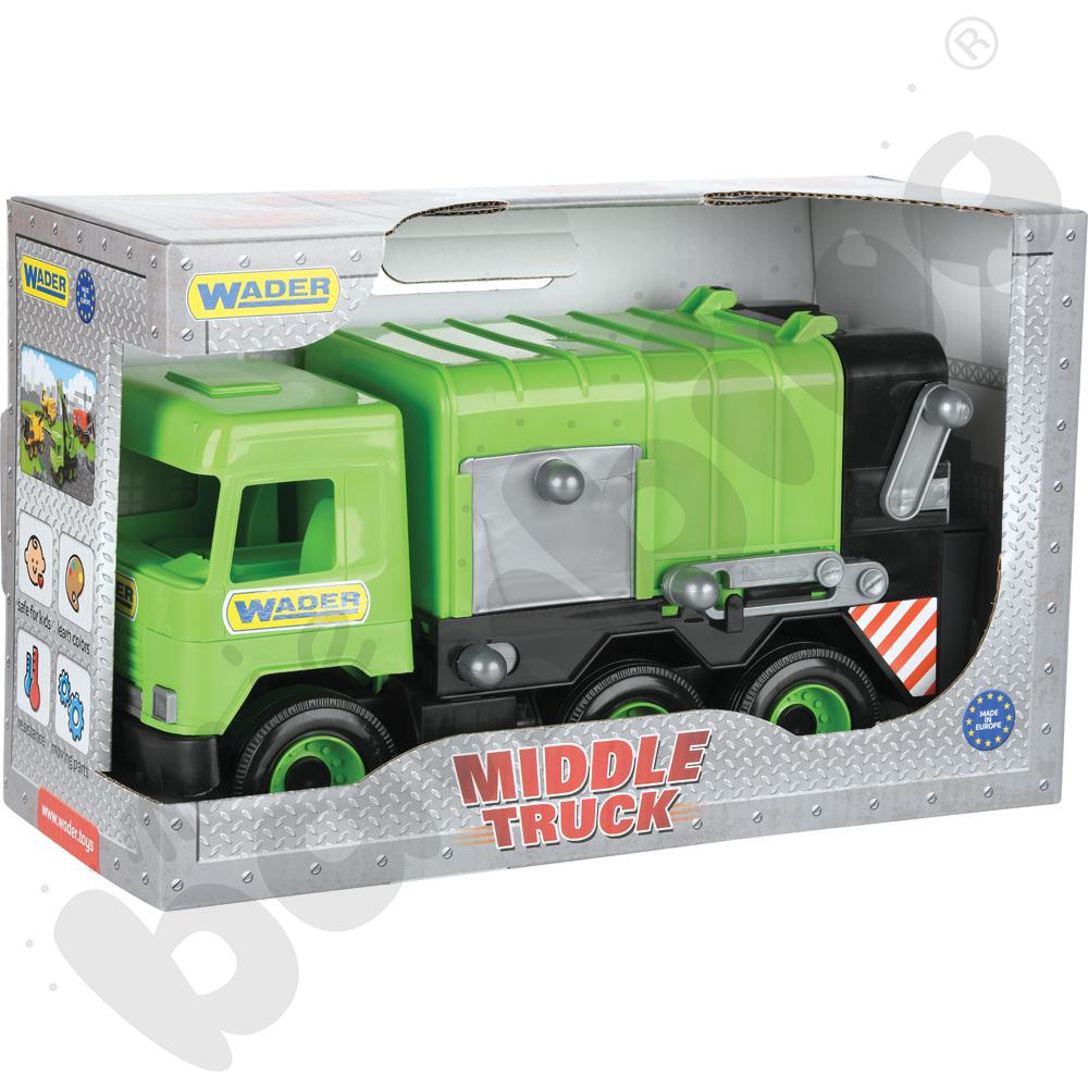 Middle Truck - śmieciarka Kacpra - zielona