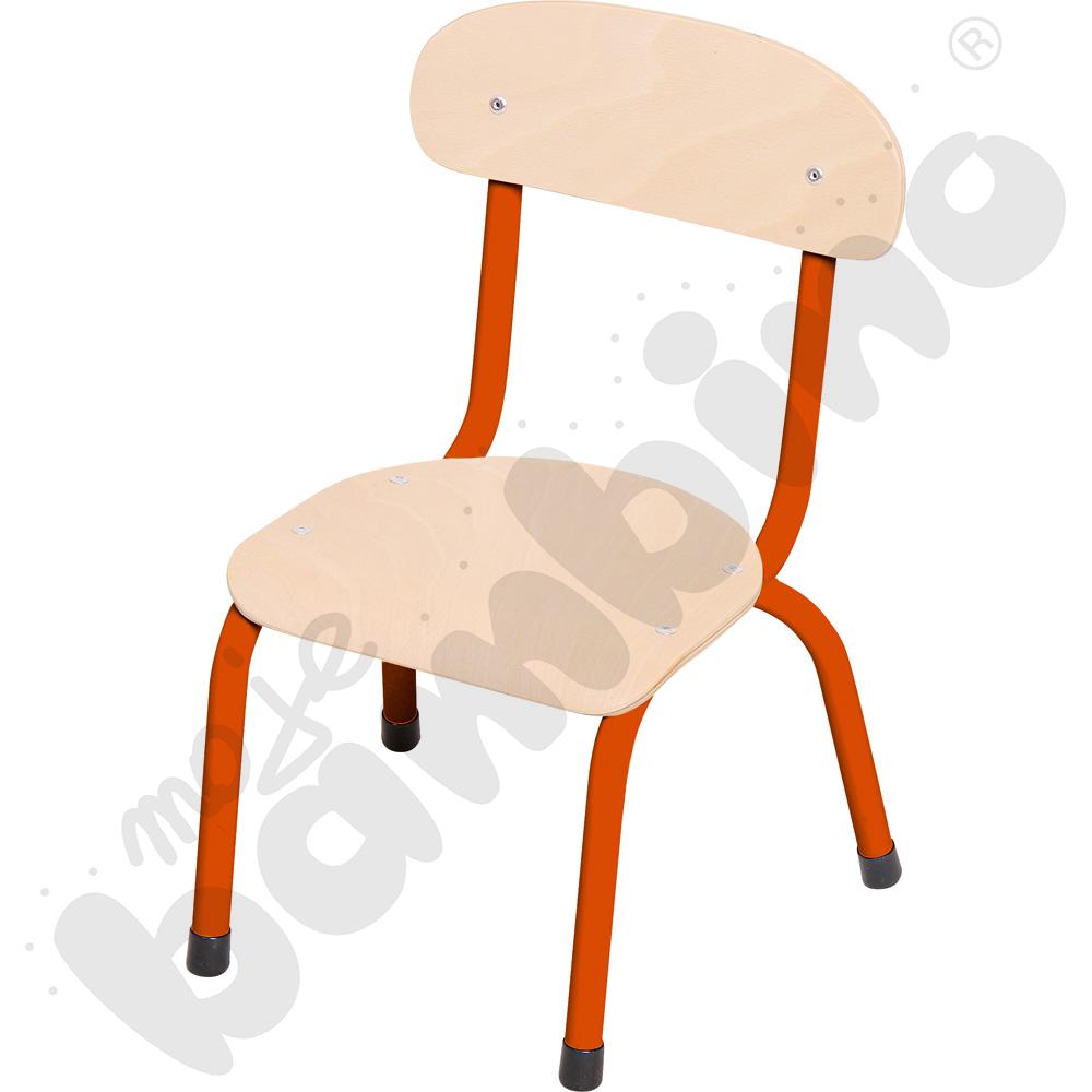 Krzesełko Bambino 0 pomarańczowe