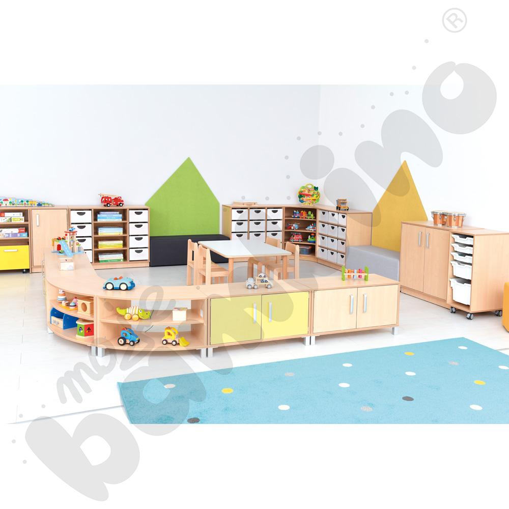 Szafka Flexi M z 1 półką na nóżkach