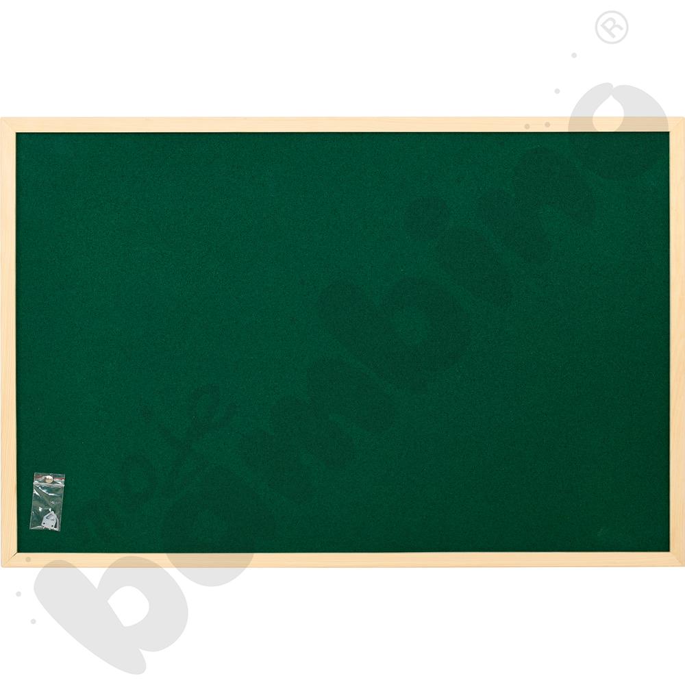 Tablica korkowa 60 x 90 cm - zielona