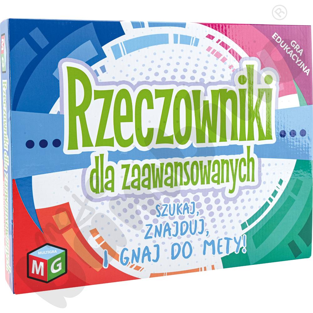 Rzeczowniki dla zaawansowanych - gra edukacyjna