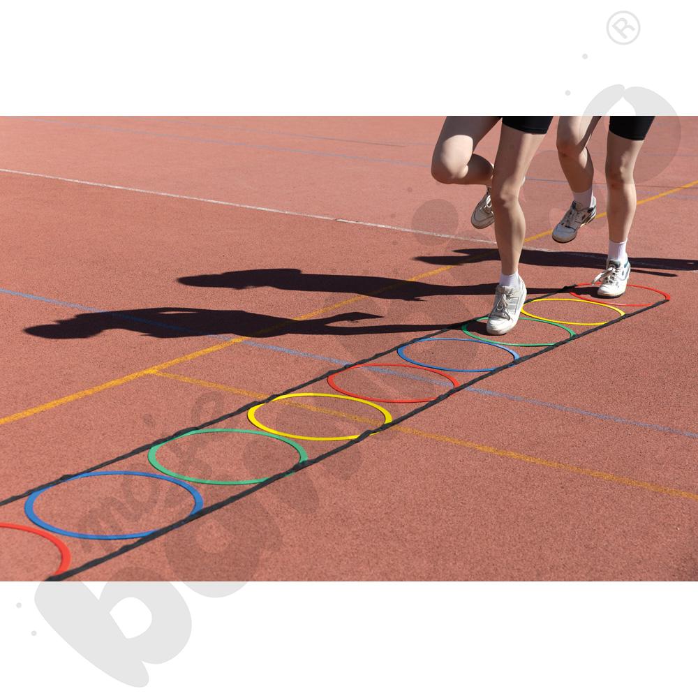 Drabinka z kółkami - Hoops