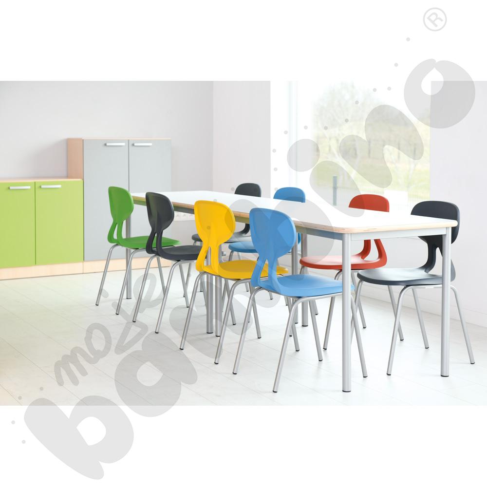 Krzesło Colores rozm. 6 żółte