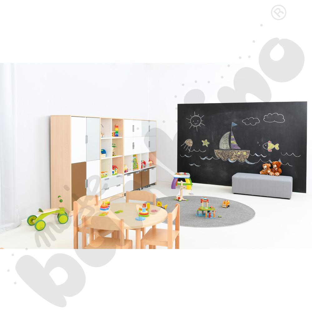 Quadro - zestaw 77, 90 st., skrzynia klon jasny