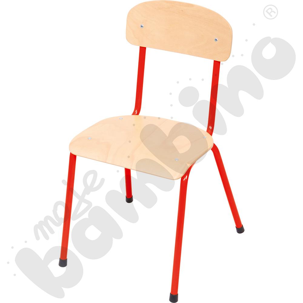Krzesełko Bambino 3 czerwone
