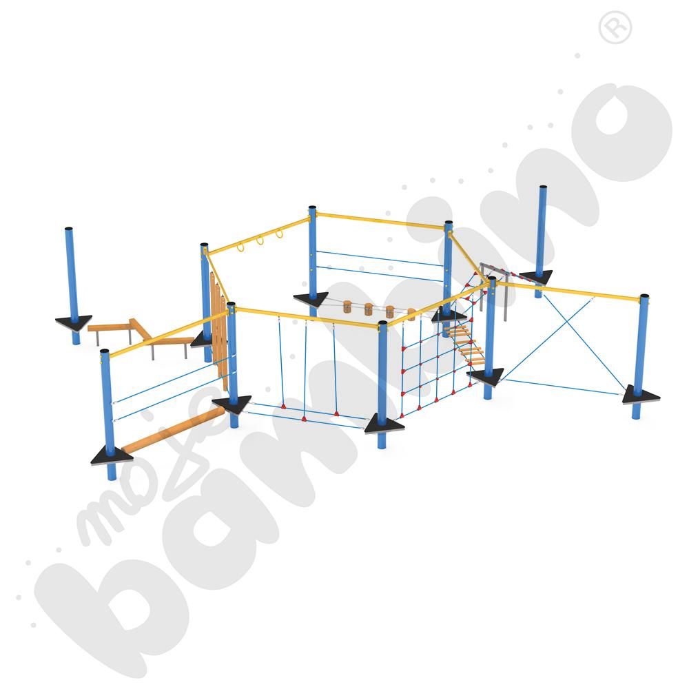 Zestaw Mini park linowy 7 Metal