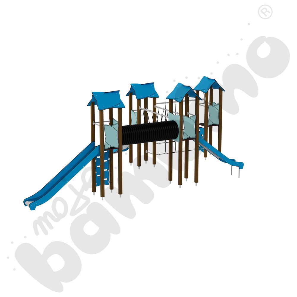 Zestaw Urbi 10, słupy drewniane B