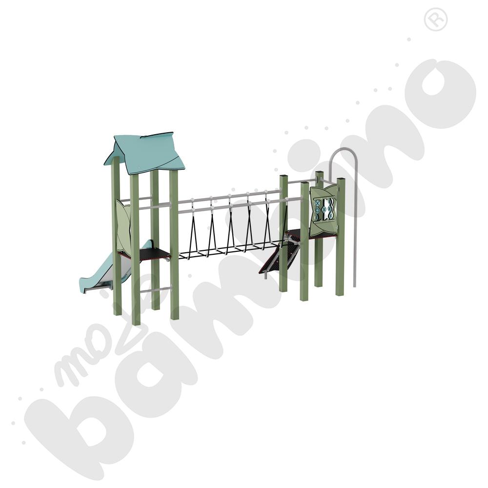 Zestaw Urbi 6, słupy metalowe C