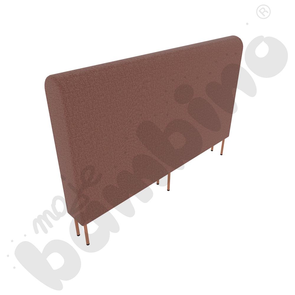 Moduł Versa 180x20x120 cm z plastikowymi stopkami, stelaż łososiowy, tkanina RO11