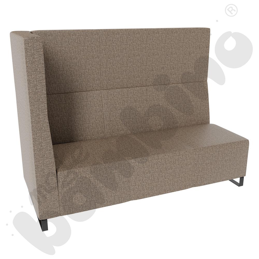 Sofa Universum 3-os. wys. 133 cm, bok średni lewy, tkanina RO36